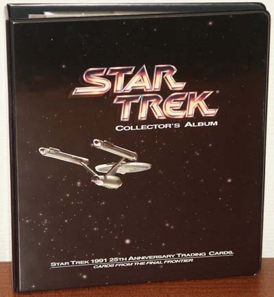 Star Trek 1991 25th Anniversary Binder