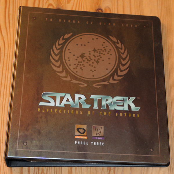 30 Years Star Trek Reflections of the Future Phase Three Binder
