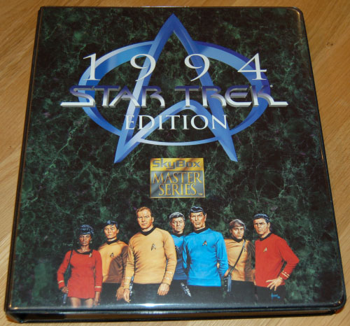 1994 Star Trek Master Series Binder