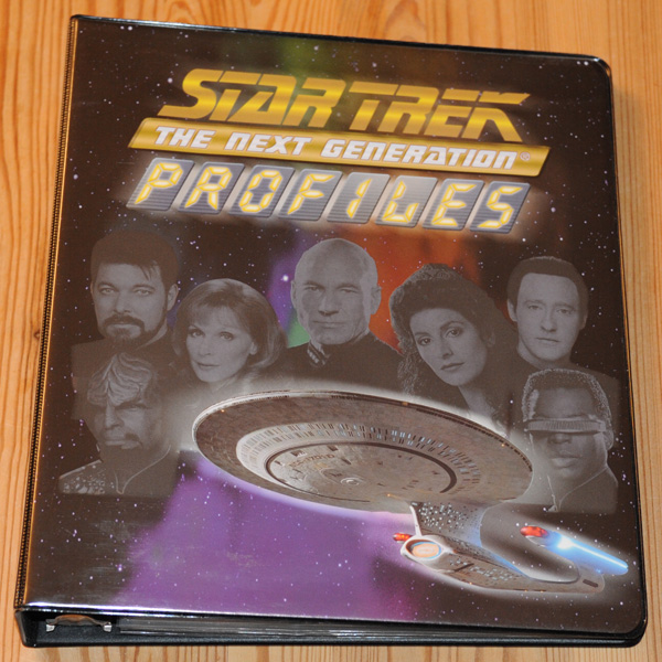 Star Trek The Next Generation Profiles Binder