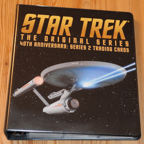 Star Trek TOS 40th Anniversary Series 2 Binder