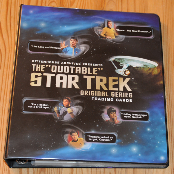 The Quotable Star Trek Original Series Binder