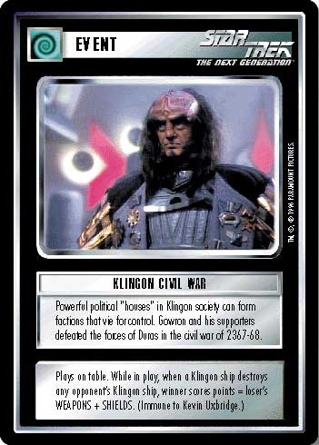 Klingon Civil War
