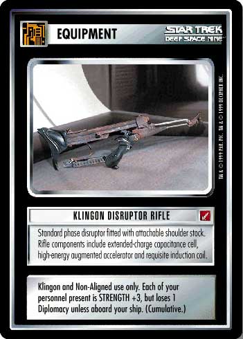 Klingon Disruptor Rifle