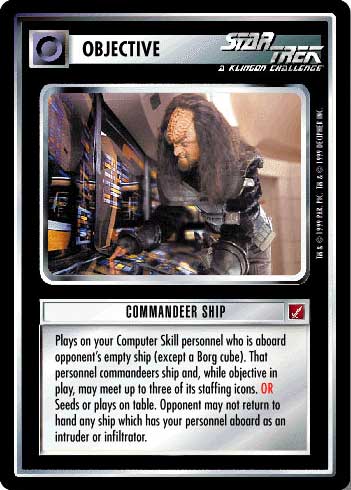 Commandeer Ship