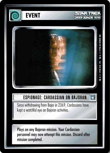 Espionage: Cardassian on Bajoran