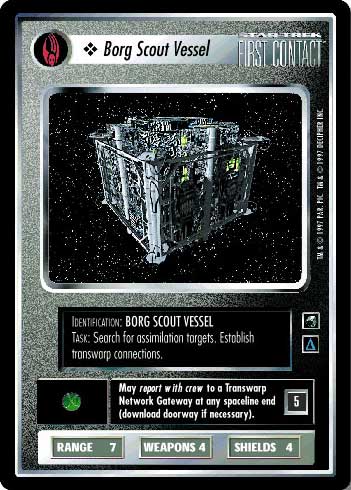 ❖ Borg Scout Vessel