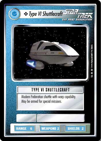 ❖ Type VI Shuttlecraft