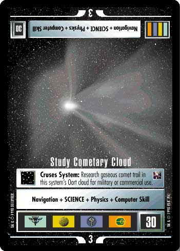 Study Cometary Cloud