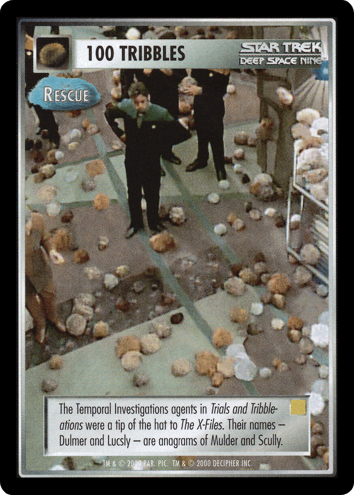 100 Tribbles – Rescue (yellow)