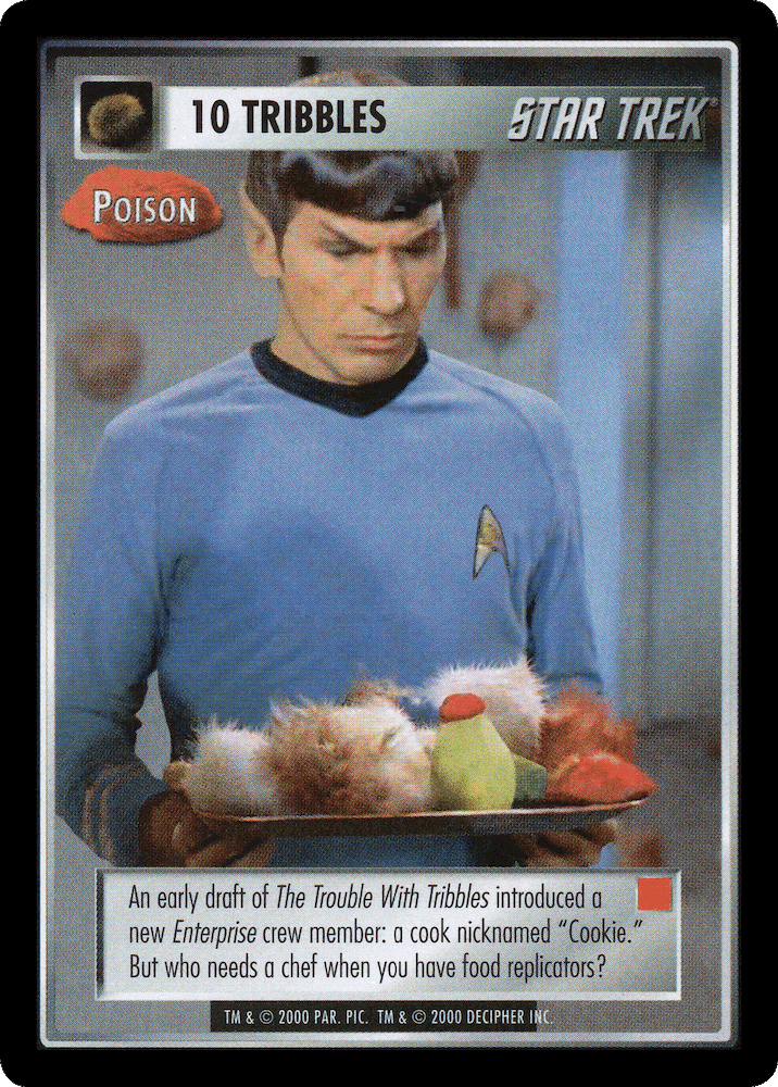 10 Tribbles – Poison (red)