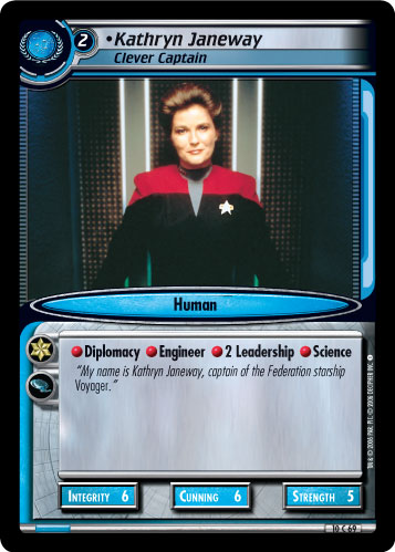 •Kathryn Janeway, Clever Captain