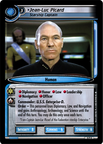 •Jean-Luc Picard, Starship Captain