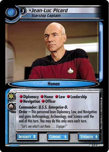 •Jean-Luc Picard, Starship Captain