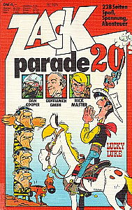 German Gold Key Zack Parade #20