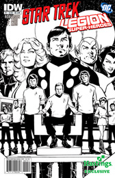 IDW Star Trek/Legion of Superheroes #1RIE
