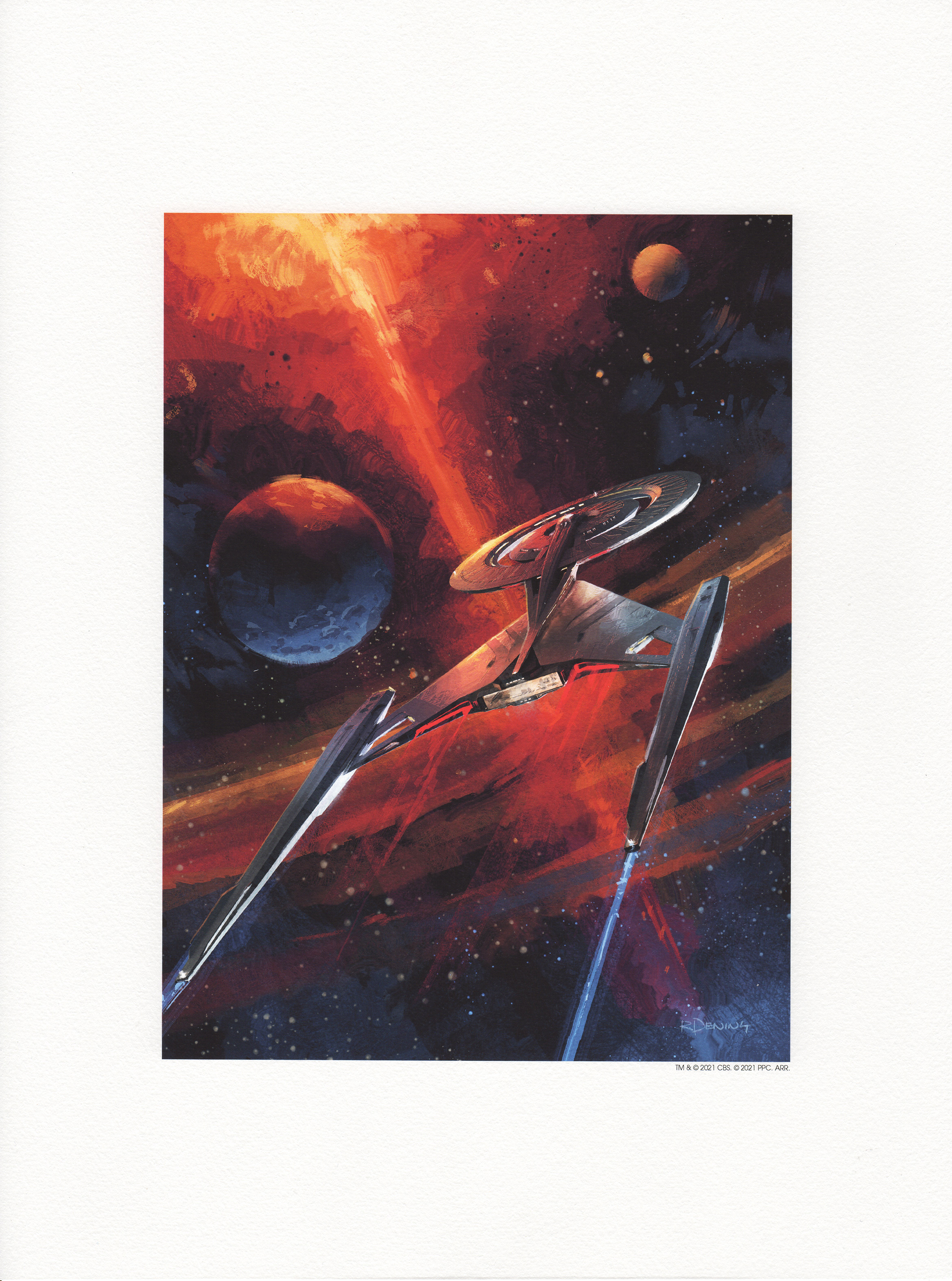 Eaglemoss Star Trek Universe Special Poster by Ryan Dening