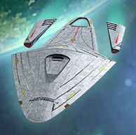 Eaglemoss Star Trek Starships Discovery USS Voyager-J
