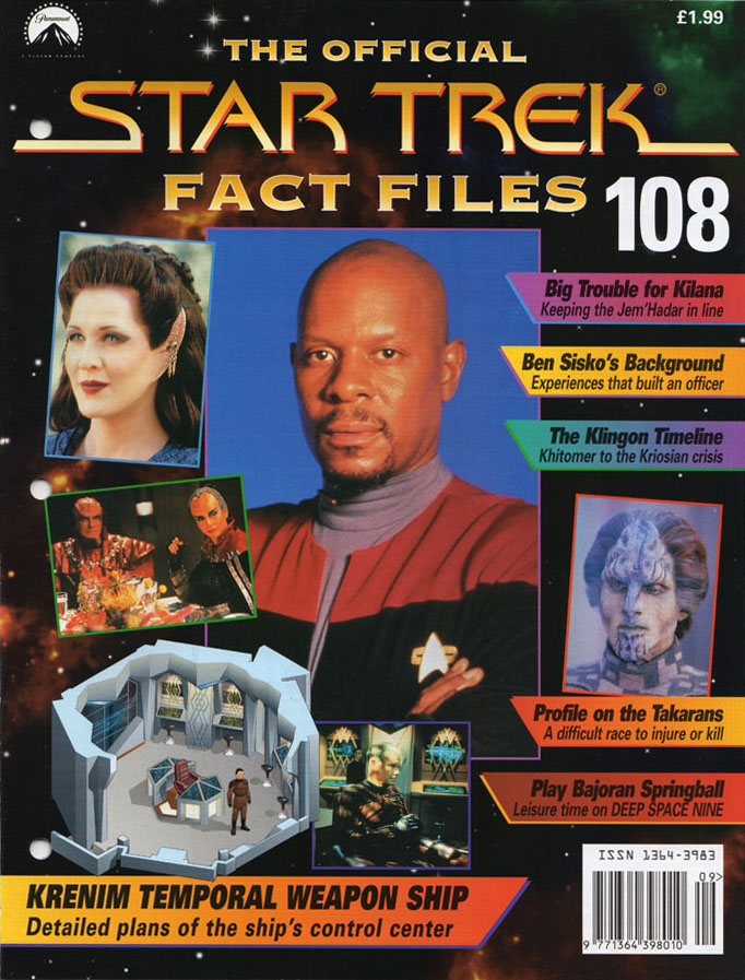 Star Trek Fact Files Cover 108