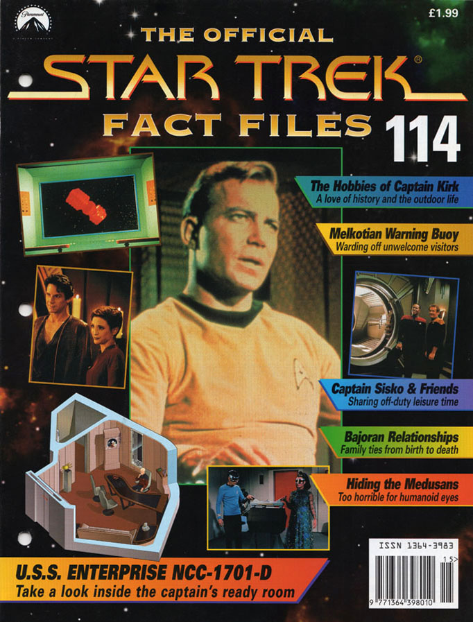 Star Trek Fact Files Cover 114