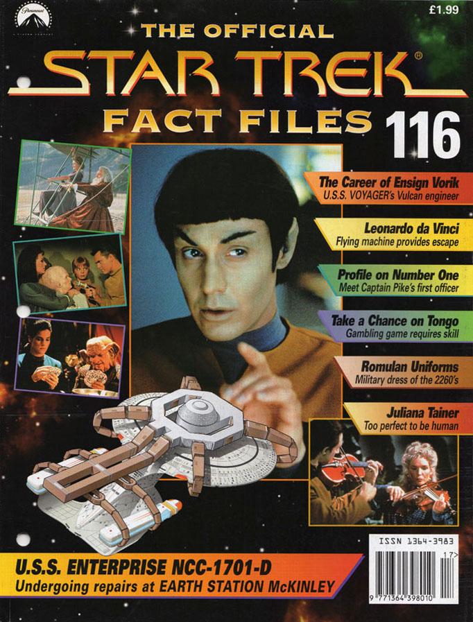 Star Trek Fact Files Cover 116