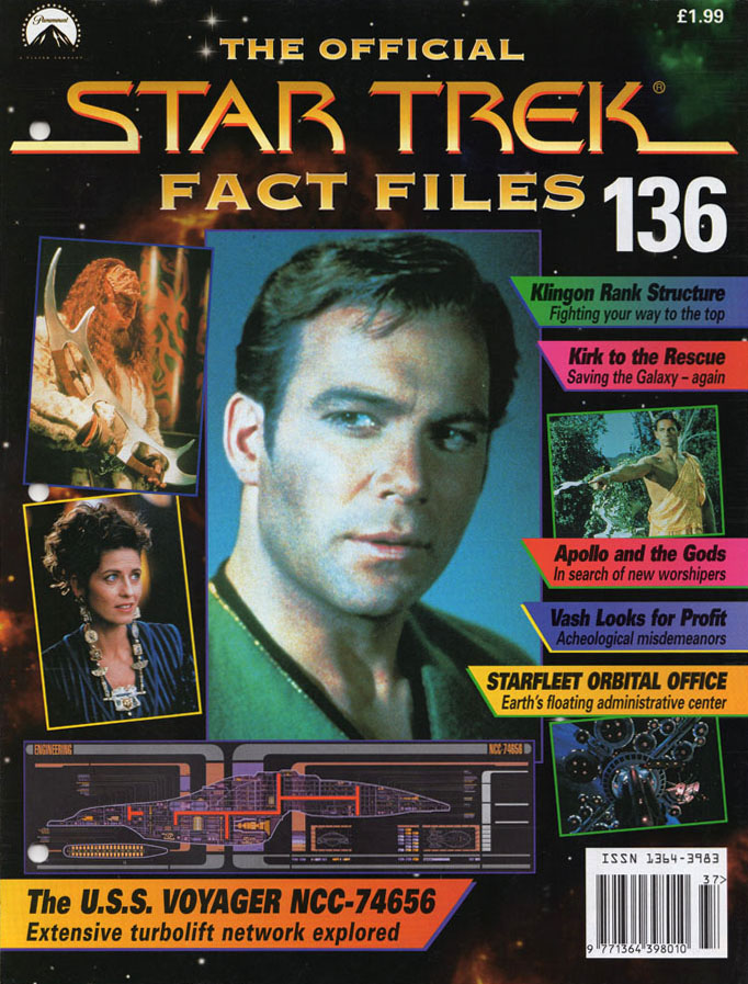Star Trek Fact Files Cover 136