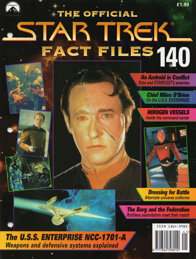 Star Trek Fact Files Cover 140