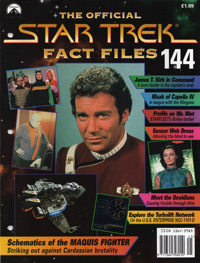 Star Trek Fact Files Cover 144