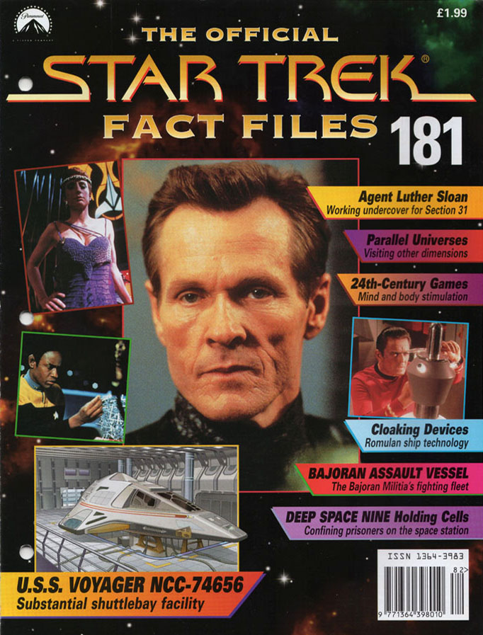 Star Trek Fact Files Cover 181