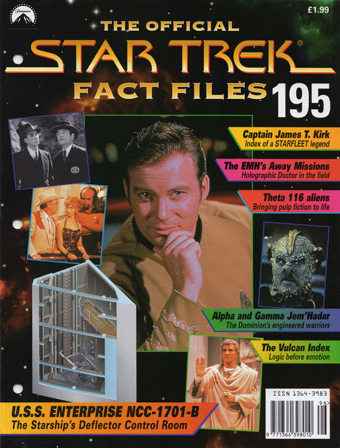 Star Trek Fact Files Cover 195