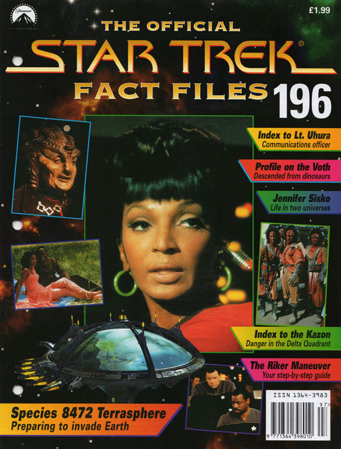 Star Trek Fact Files Cover 196
