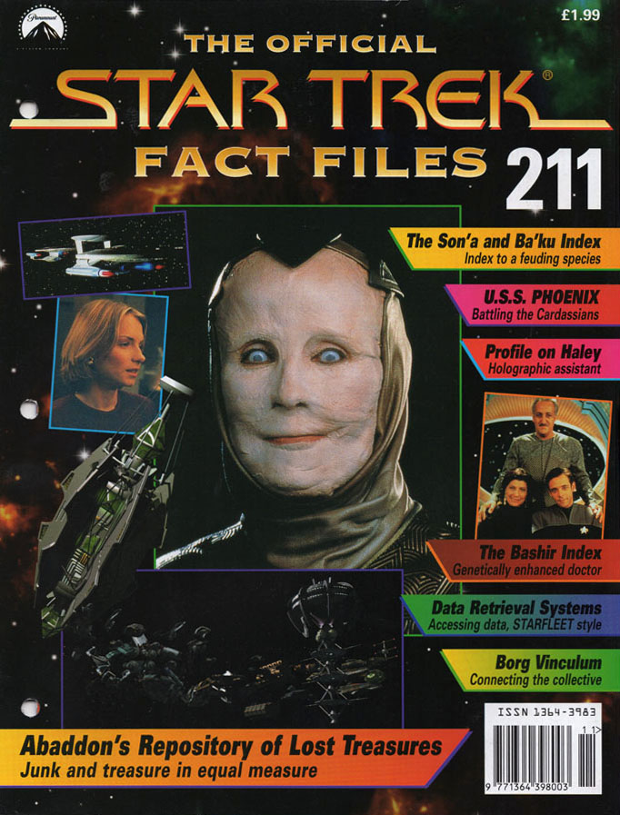 Star Trek Fact Files Cover 211