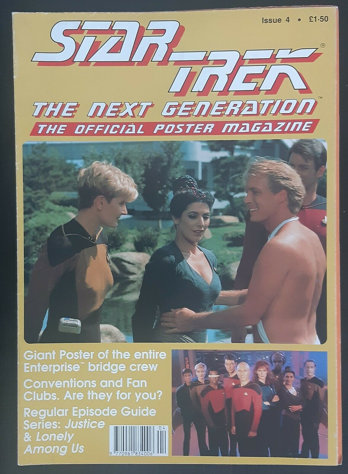 Star Trek: The Next Generation Poster Magazine #4