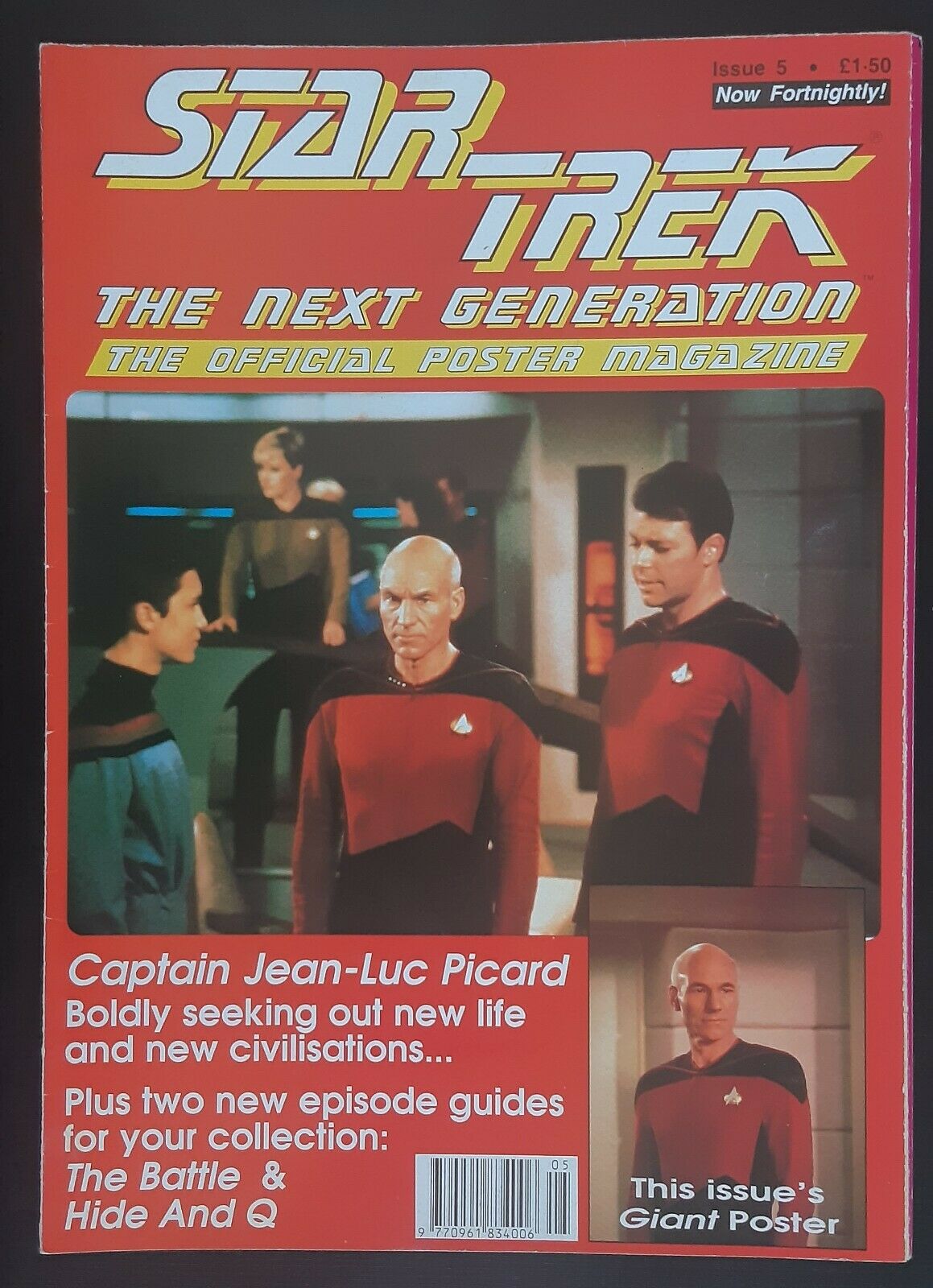 Star Trek: The Next Generation Poster Magazine #5