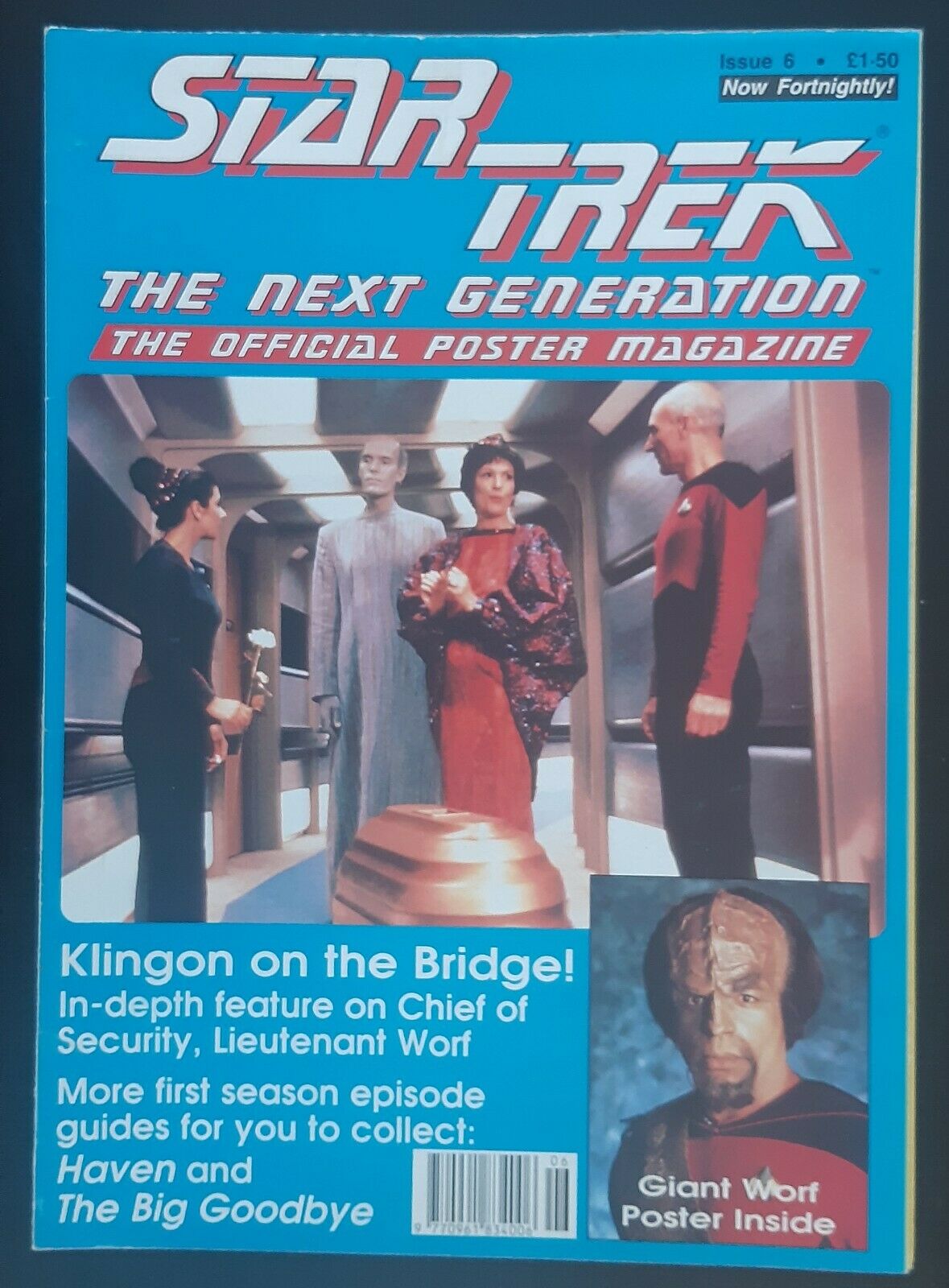 Star Trek: The Next Generation Poster Magazine #6