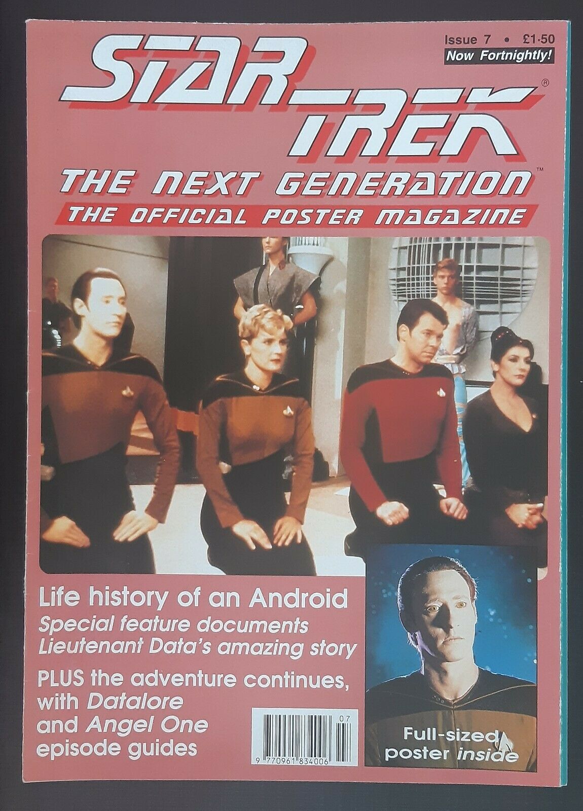 Star Trek: The Next Generation Poster Magazine #7