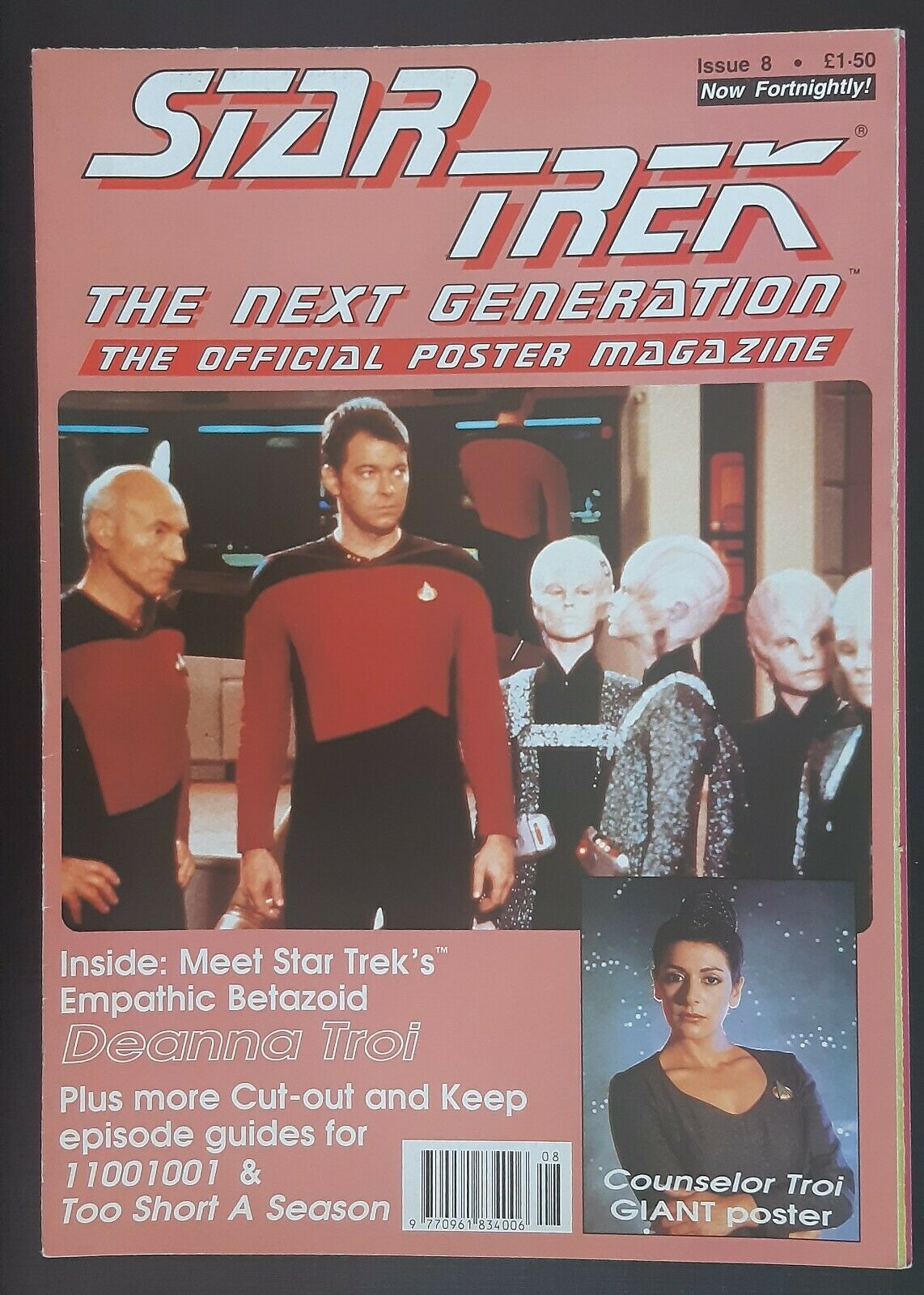 Star Trek: The Next Generation Poster Magazine #8