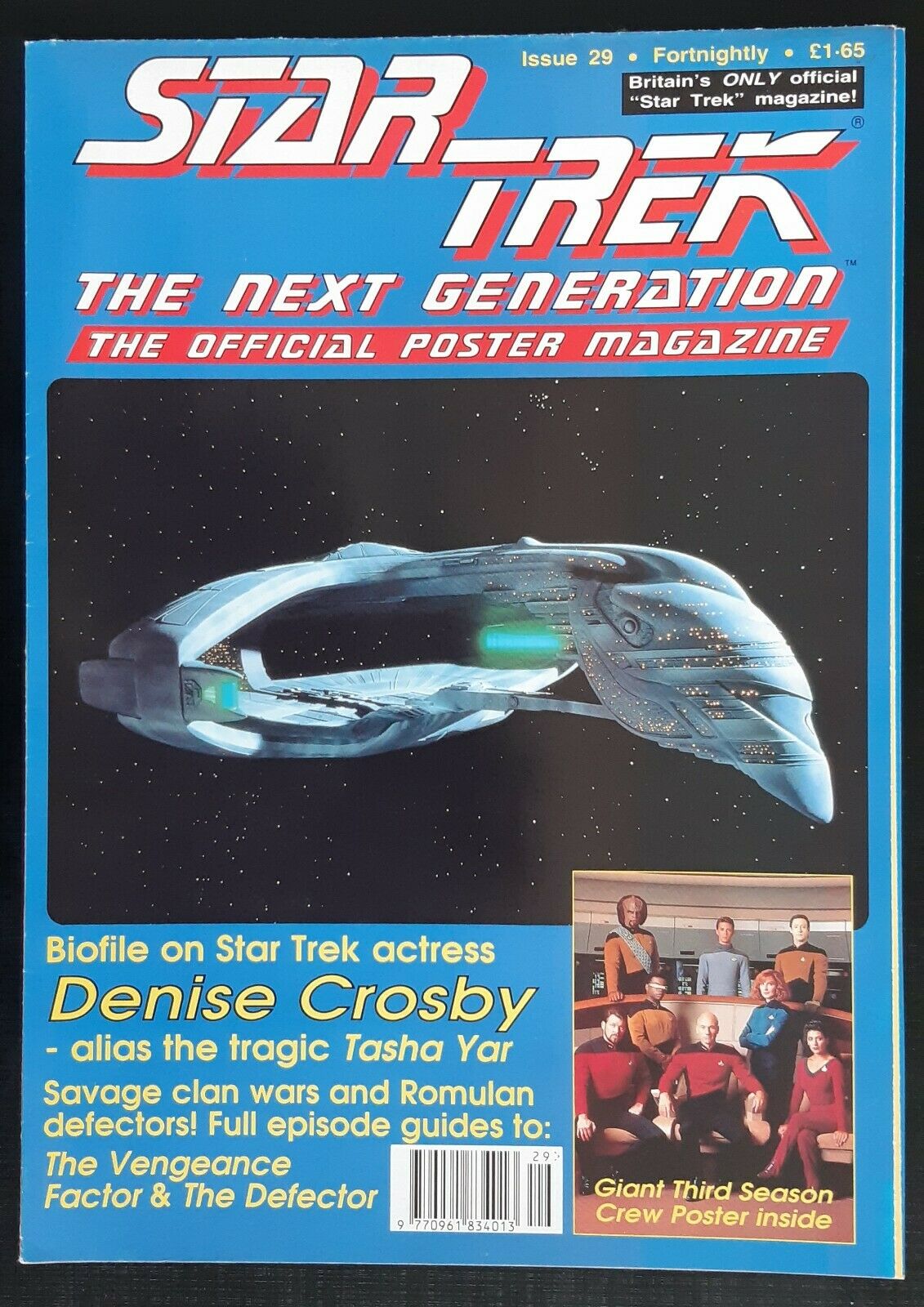 Star Trek: The Next Generation Poster Magazine #29