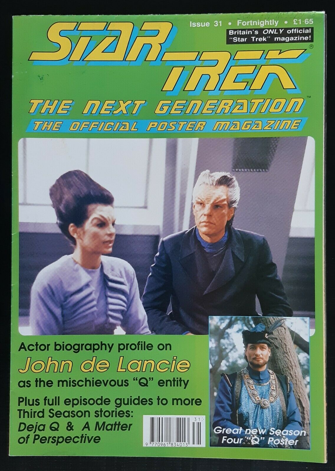 Star Trek: The Next Generation Poster Magazine #31