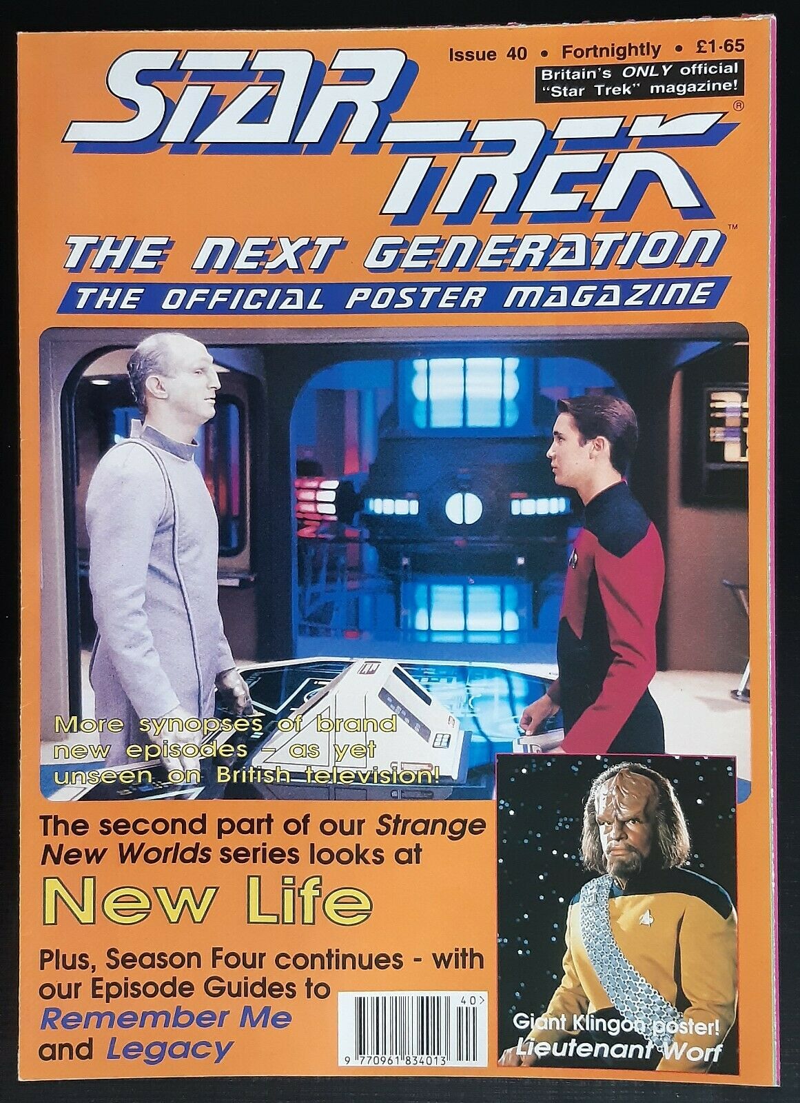 Star Trek: The Next Generation Poster Magazine #40