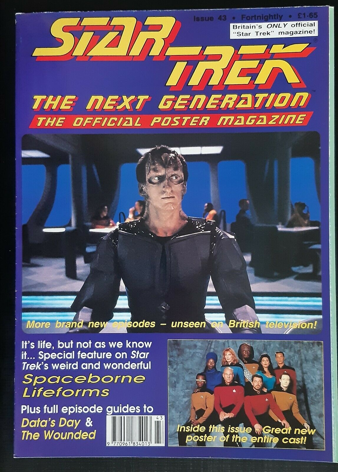 Star Trek: The Next Generation Poster Magazine #43