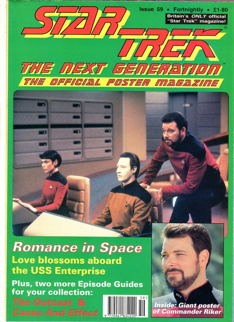 Star Trek: The Next Generation Poster Magazine #59