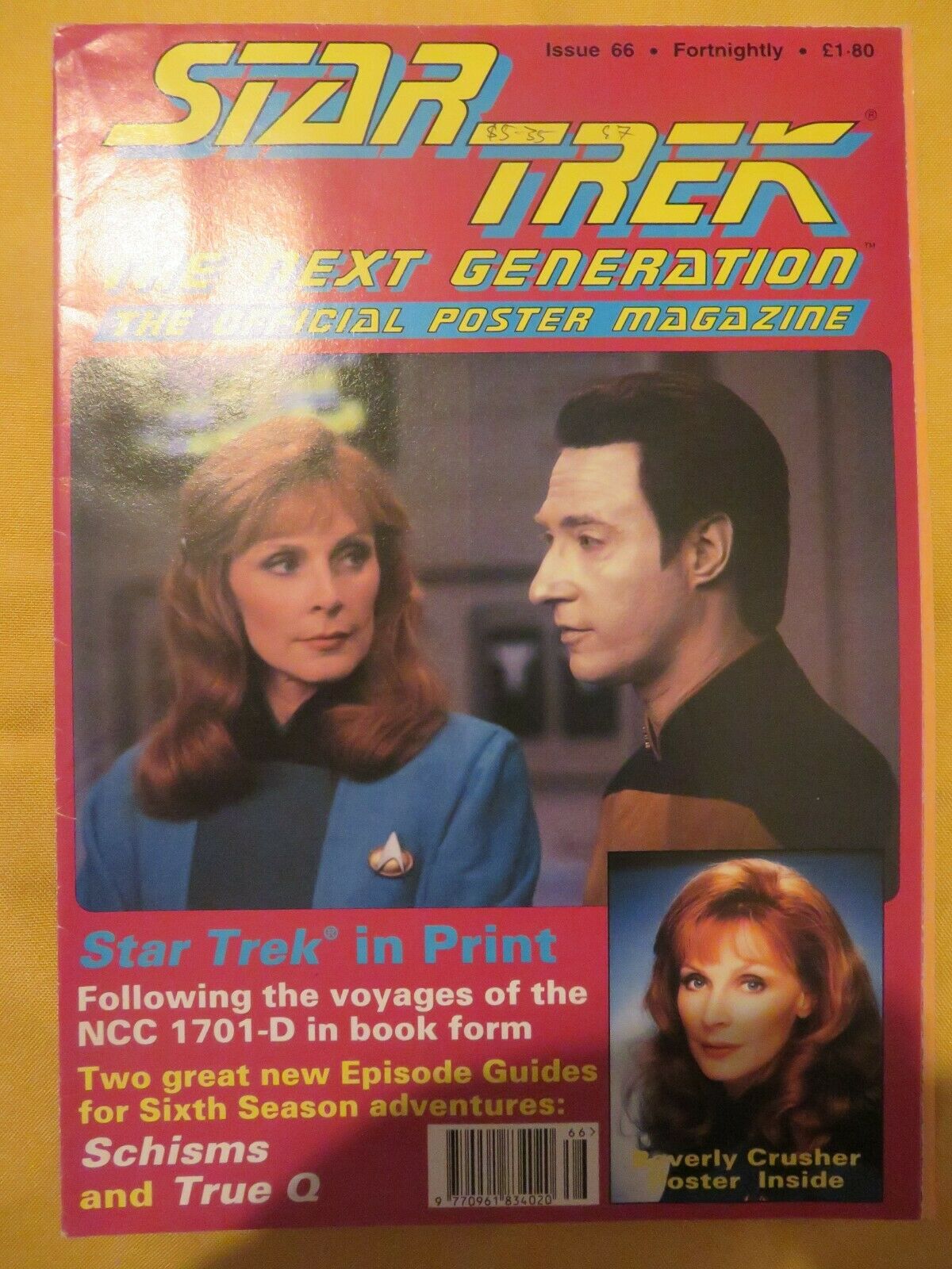 Star Trek: The Next Generation Poster Magazine #66