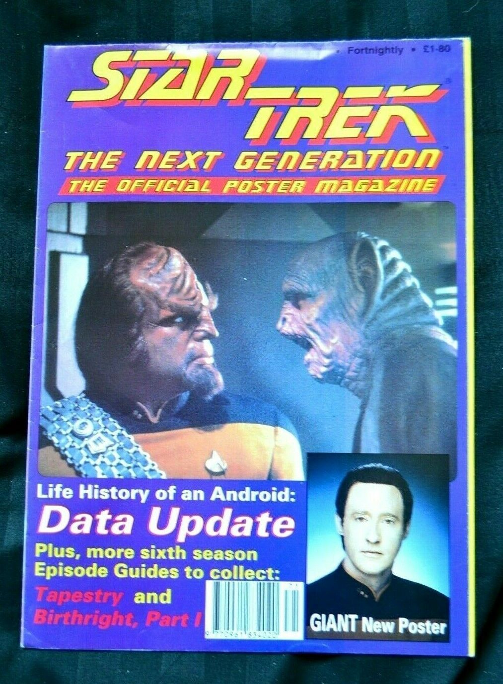 Star Trek: The Next Generation Poster Magazine #71