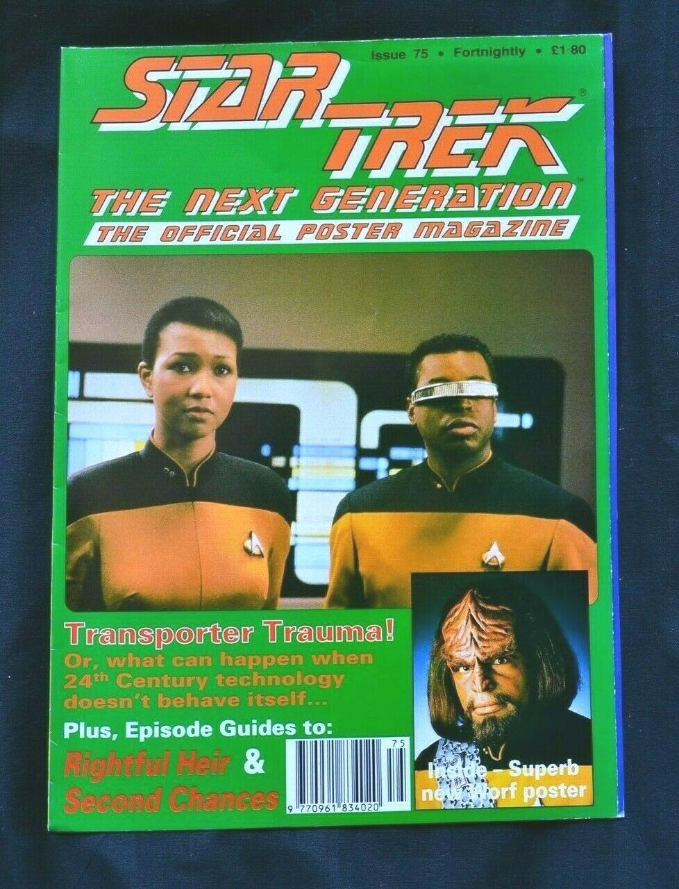 Star Trek: The Next Generation Poster Magazine #75