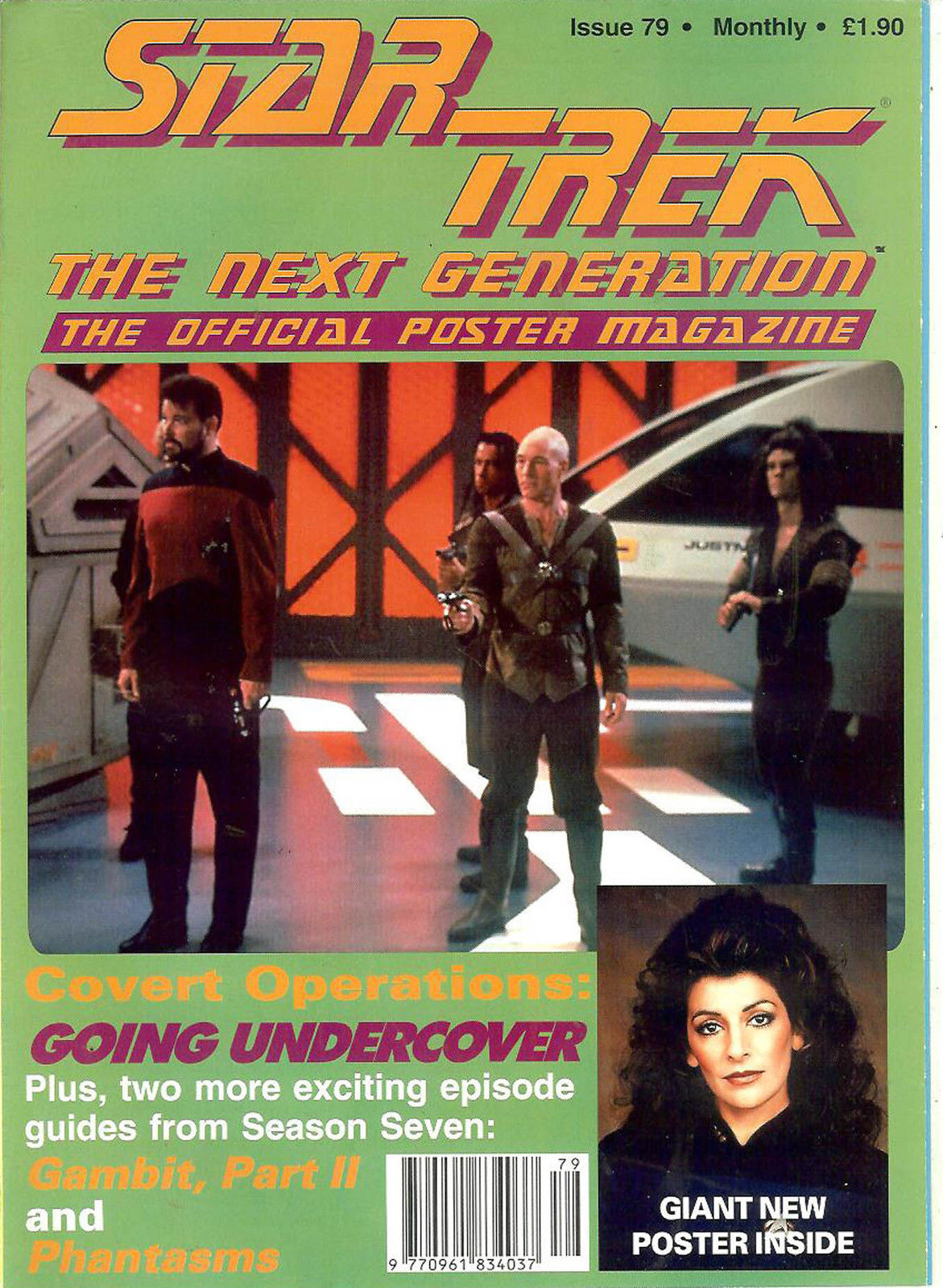 Star Trek: The Next Generation Poster Magazine #79
