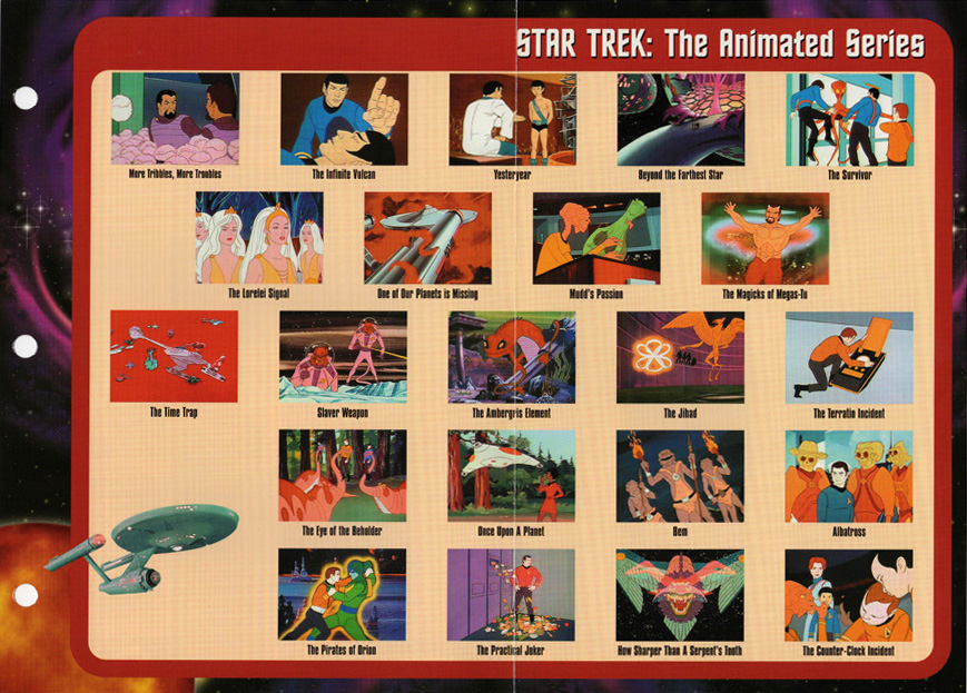 Star Trek Universe Deck 78 Card 8 Foldout