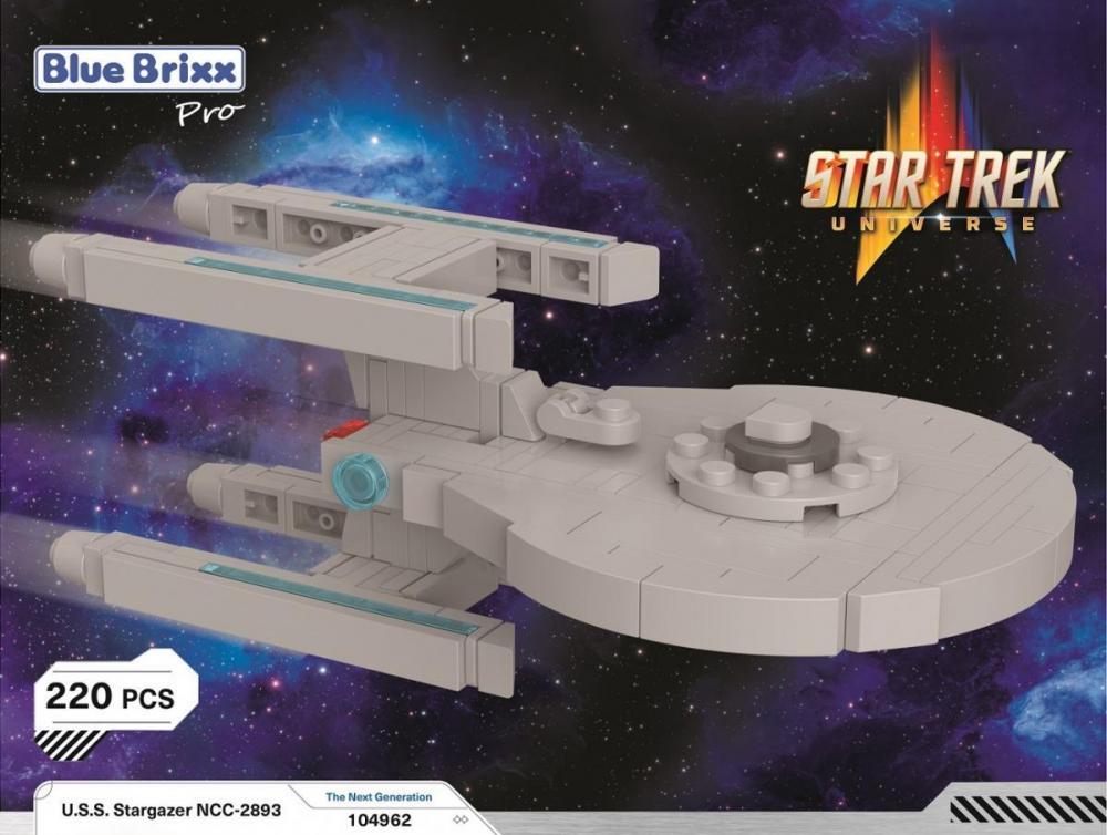 Blue Brixx U.S.S. Stargazer NCC-2893 Small Box