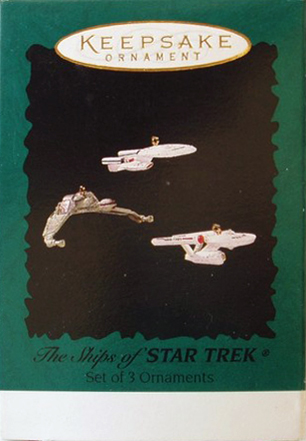 Hallmark Keepsake Ornament 1995 - The Ships of Star Trek