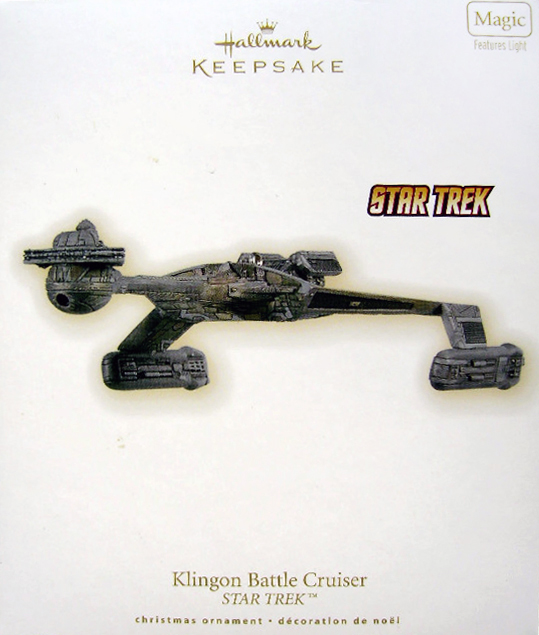 Hallmark Keepsake Ornament 2009 - Klingon Battle Cruiser